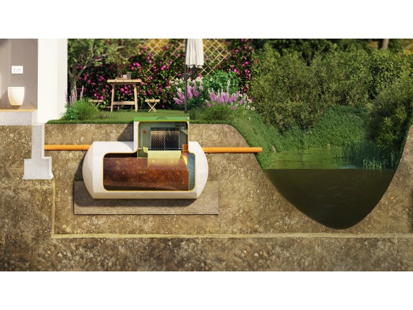 Oczyszczalnia biologiczna RotoSET 5H