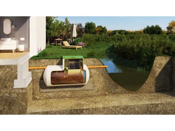 Oczyszczalnia biologiczna RotoSET 8H