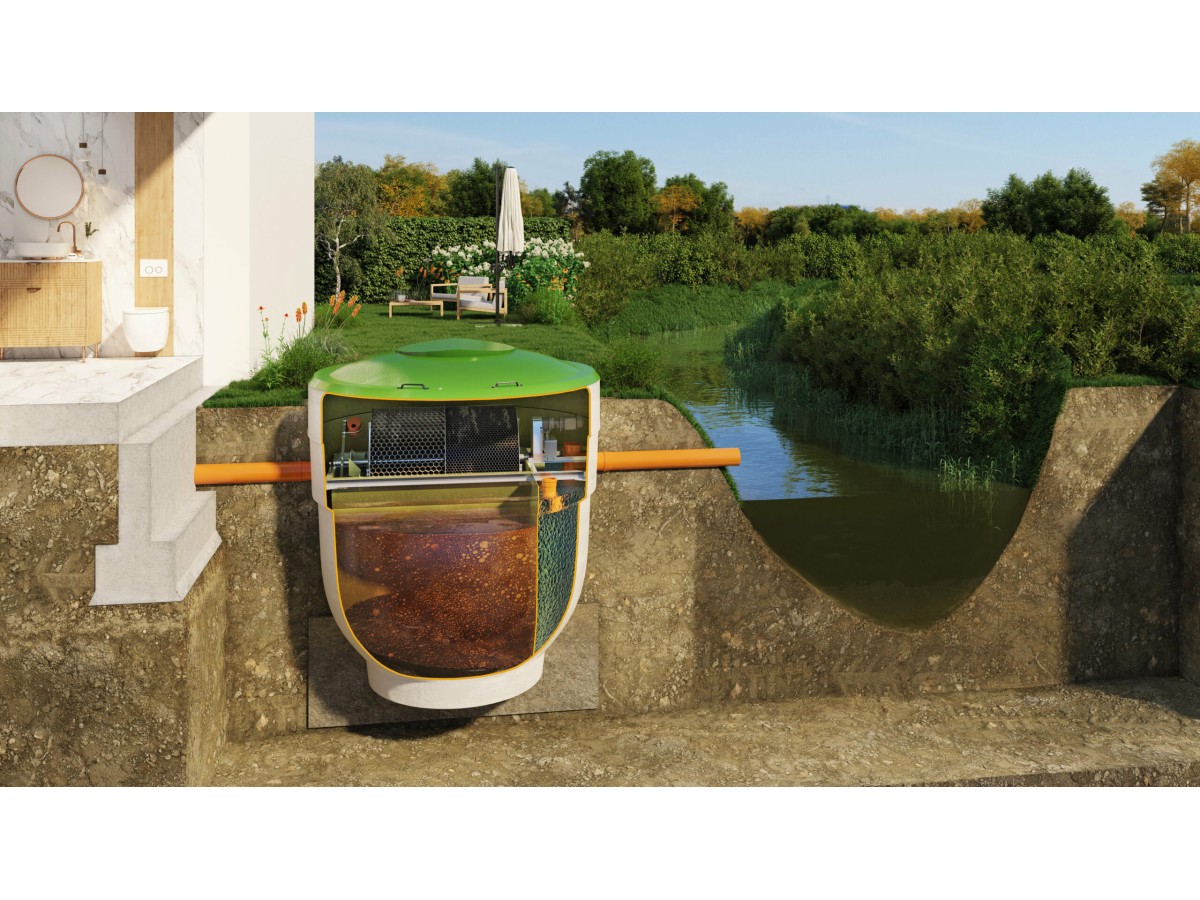 Oczyszczalnia biologiczna RotoSET 10