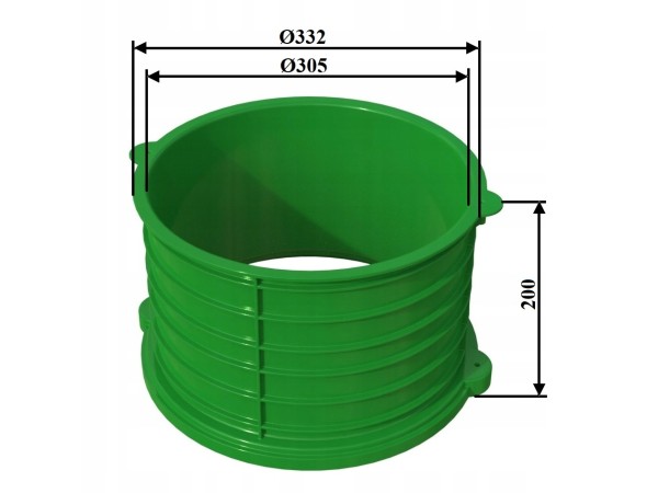 Nadstawka (nadbudowa) studni rozdzielczej Marseplast NSR20