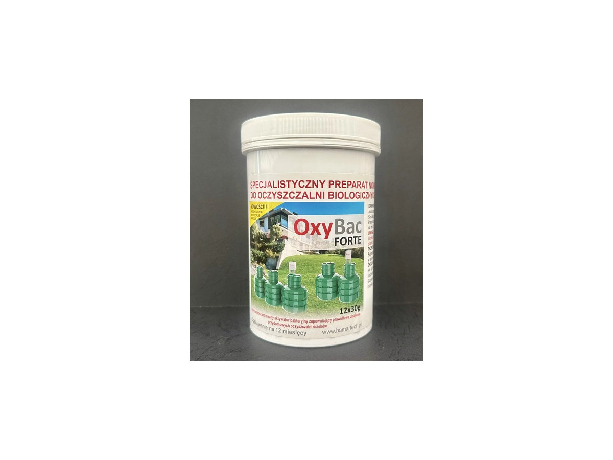 Bakterie do oczyszczalni - Biopreparat OxyBac FORTE
