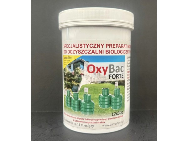 Bakterie do oczyszczalni - Biopreparat OxyBac FORTE