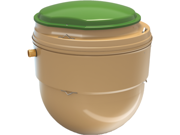 Oczyszczalnia biologiczna BioDisc BB dla 12 osób