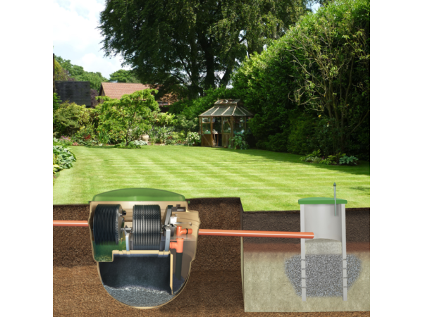 Oczyszczalnia biologiczna BioDisc BB dla 12 osób