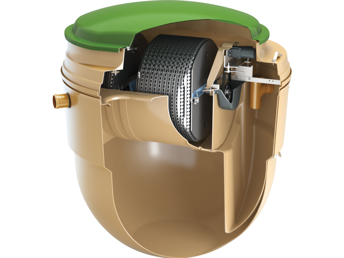 Oczyszczalnia biologiczna BioDisc Plus BA dla 6...