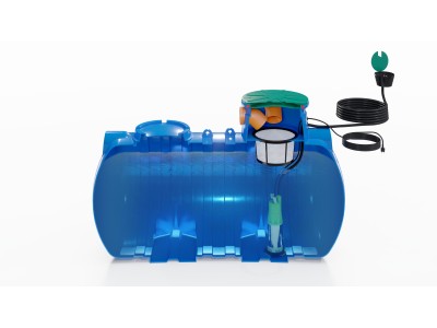 Zbiornik na wodę deszczową Bamartech SOLID WATER KIT...