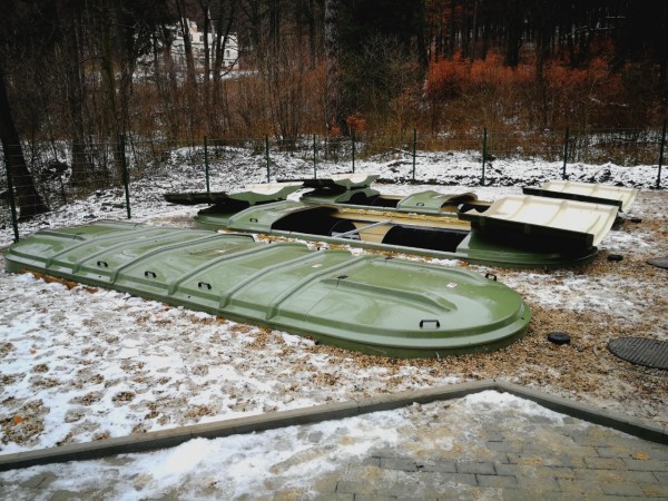 Komercyjna / lokalna oczyszczalnia ścieków Kingspan BioDisc BG 70RLM