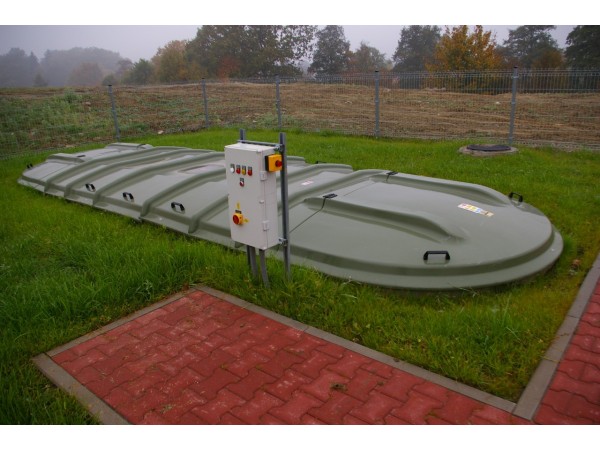 Komercyjna / lokalna oczyszczalnia ścieków Kingspan BioDisc BH 75RLM