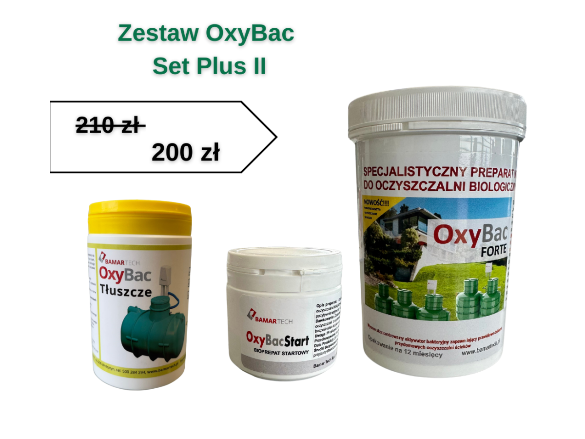 Zestaw Oxybac Set Plus II