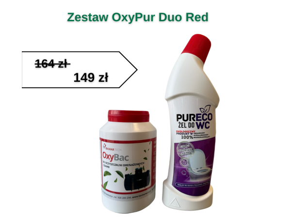 Zestaw OxyPur Duo Red