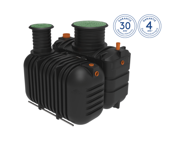 Bezprądowa biologiczna oczyszczalnia ścieków - BioTec Flo 6 G