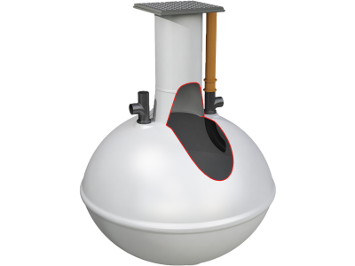 Osadnik gnilny ALPHA 2800l GRP