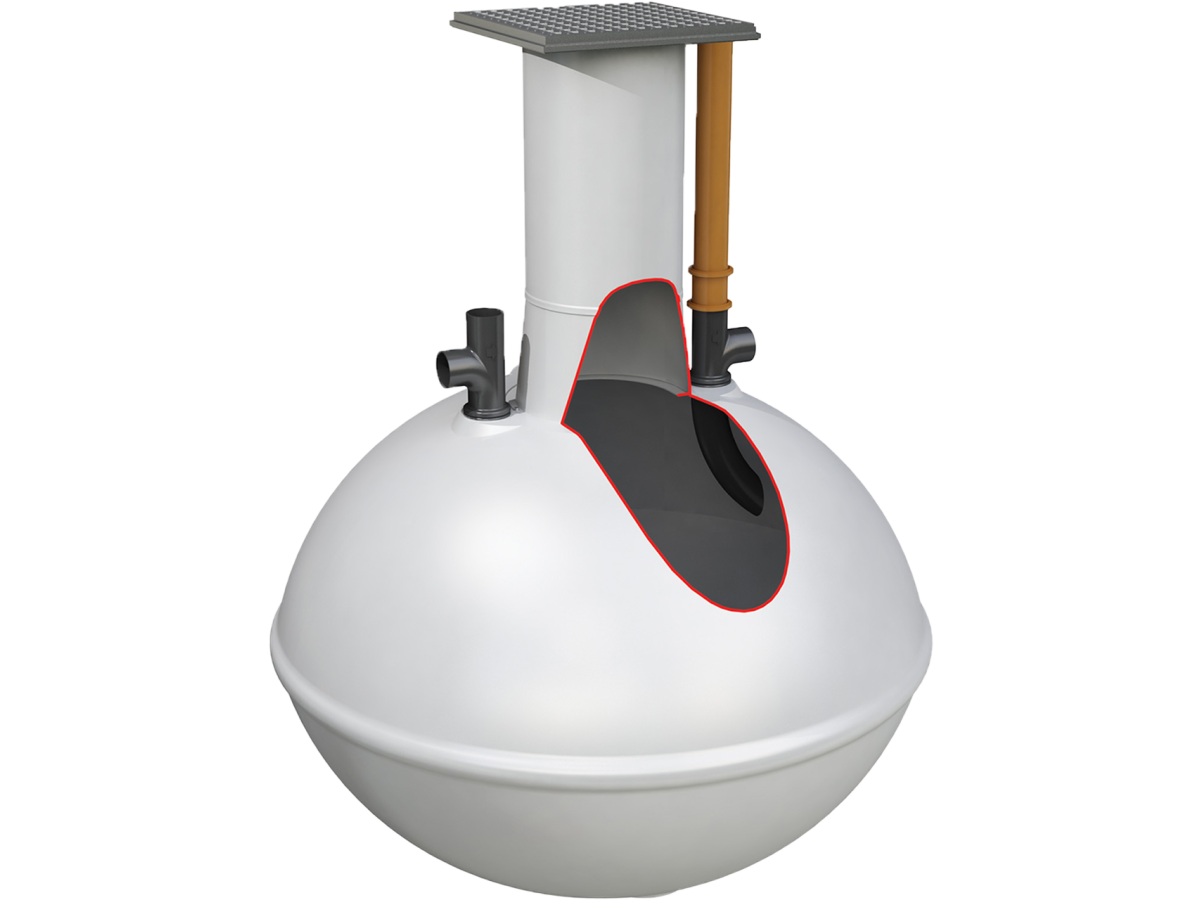 Osadnik gnilny ALPHA 4600l GRP