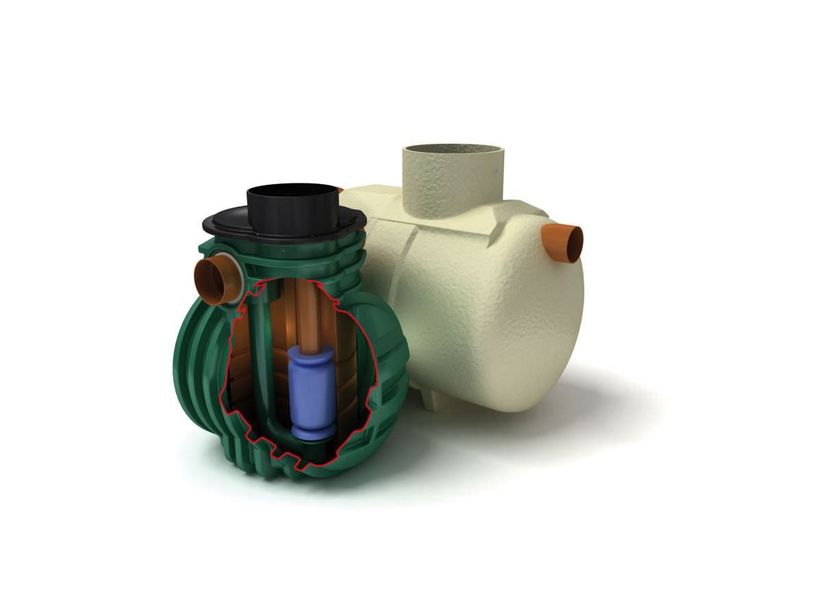 Separator w pełni retencyjny 150.0 l/s,...